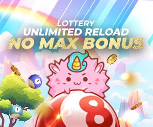 Lottery Games Unlimited Reload Bonus at 8%